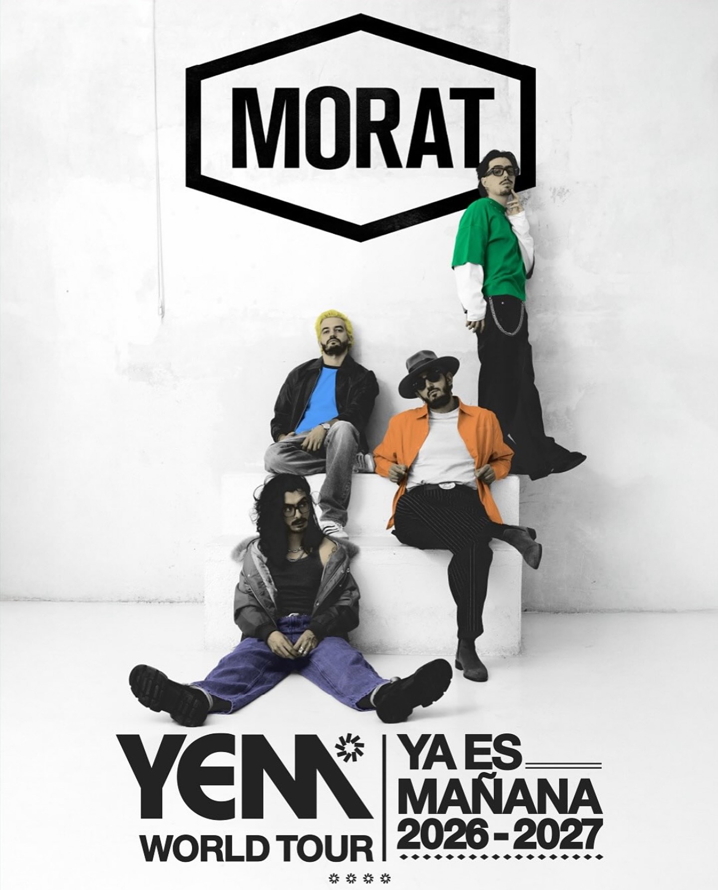 Morat Ya Es Mañana Tour Poster 2026